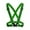 Green, variant on High Visibility Neon Reflective Vest for Running and Cycling Sports With Adjustable Belt for Enhanced Safety Outdoor Gear