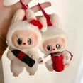 thumbnail image 3 of 2024 Nuevo Monstruo de Anime Genuino Serie Labubu Muñeco de Cara de Vinilo Juguete Figura de Acción Labubu Colgante Bolsa Adornos Regalos de Cumpleaños para Niñas, 3 of 5