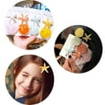 thumbnail image 2 of 8Pcs Starfish Hair Clip Shell Hair Barrettes Resin Starfish Hair Clip Set Girl's Hair Clips, Children's Hair Decoration Headwear for Girls, Mixed Color and Styles, 2 of 7