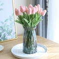 thumbnail image 4 of 20pcs/3pc/5pc/10pc Bouquet Silicone Artificial Tulip Wedding Home Decoration Bouquet with Stems for Home Wedding Decoration, 4 of 9
