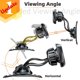 thumbnail image 2 of Soporte de teléfono magnético para coche, soporte de coche para salpicadero de vehículo, soporte ajustable doble 360, con imanes fuertes Feliz Sencillez, 2 of 5