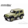 thumbnail image 2 of 2012 Jeep Wrangler U.S. Army Hard Top Light Green With Display Showcase 1/43 Diecast Model by Greenlight, 2 of 4