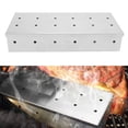 thumbnail image 1 of Wood Chip Smoker Box, Smoker Box Professional Add Flavor Large Capacity  for Camping, 1 of 7