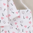 thumbnail image 5 of CAUYDY Preemie Boys Going Home Outfits Infant Pajamas Baby Girls Clothing Long Sleeve Top Hat Two Pants Bib 5PCS Cute Set for Newborn Fall Winter Spring Sizes 0-3 Months,Pink, 5 of 5