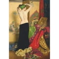 thumbnail image 2 of John Collier 18x24 Black Ornate Framed Double Matted Museum Art Print Titled: Pomps and Vanities (1917), 2 of 5
