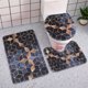 thumbnail image 1 of Decoración del hogar, decoración de habitaciones, decoración de paredes, alfombra de baño de 3 piezas, alfombra de bañera súper suave y antideslizante, alfombra de baño absorbente, alfombra de baño, a, 1 of 7