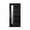 Black1, variant on The Sanctuary Fiberglass Entry Door Slab, 36 x 80 Inches, Black Finish, Sleek Modern Style, Water-Resistant, Durable, for Home