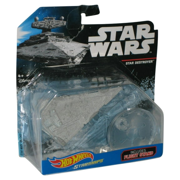 Star Wars Rogue One Hot Wheels (2014) Star Destroyer Starships Toy Vehicle - (Damaged Packaging)