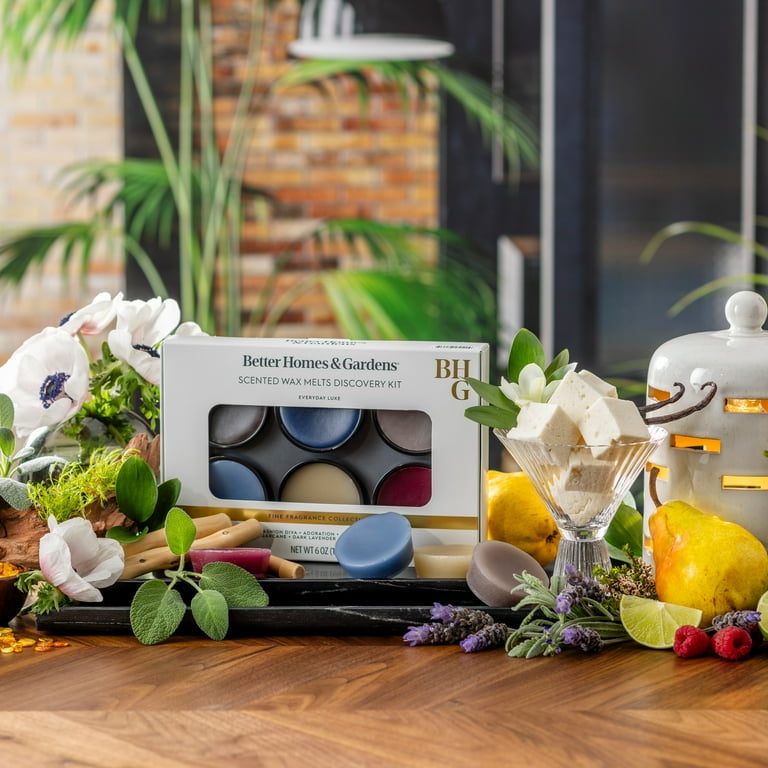 Better Homes & Gardens Wax Melts Discovery Kit, 6 Pack, 1 oz Each