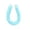 Sky Blue, variant on Soft Knitted Small Pet Climbing Rope Hanging Cage Swing Toy for Hamsters Sugar Gliders Squirrels Rodent Activity Enrichment(Sky Blue-60x5cm)