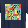 thumbnail image 3 of Disney - Christmas Characters - Women's Short Sleeve Graphic T-Shirt, 3 of 5