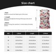 thumbnail image 6 of Fotbe Colorful Mushrooms (2) Womens Loose Fit Casual Flowy Slim-Fit Tank Tops Athletic Round Neck Trendy Sleeveless Summer Tops for Gym and Yoga-XX-Large, 6 of 7