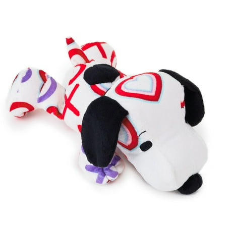 Hallmark Valentine Love Peanuts Snoopy XOXO Floppy 11" Plush New with Tag