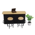 thumbnail image 4 of 1/12 Miniatura Bar pequeña sala Escritorio Taburete la Suministros De Cocina CUTICAT Muebles en miniatura de la casa de muñecas, 4 of 8