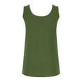 thumbnail image 6 of Drses Women's Tank Tops Fashion Women's Casual Sleeveless Solid V-neck Top Blouse T-shrit Tank Top Womens Summer Tops, 6 of 6