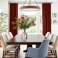 thumbnail image 3 of Cortinas Lazzzy Velvet Blackout, térmicas, 214 cm, para ventanas, 3 of 8