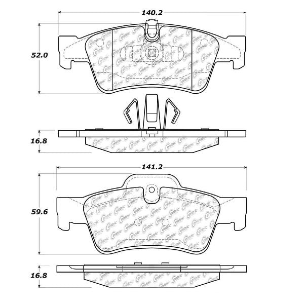 GOPARTS Replacement for 20132016 MercedesBenz G63 AMG Rear Disc