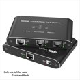 thumbnail image 2 of Gigabit PoE Switch 1 in 3 Out 30W Per Port Network Hub RJ45 for IP Cameras VoIP Phones 328 Ft Range, 2 of 8