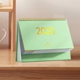 thumbnail image 4 of Mini calendario de escritorio, calendario pequeño de escritorio, mini agenda diaria, papel grueso, encuadernación de doble alambre, para el hogar, la oficina, la escuela, decoración del hogar,, 4 of 8