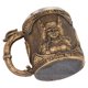 thumbnail image 5 of Taza De Cerveza, Taza De Bebida De Color Bronce De Resina De Acero Inoxidable De Doble Capa Pintada A Mano Para El Hogar, 5 of 7