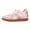 Pink, variant on Walking Running Tennis Shoes for Women with Hidden Wedges Comfort Casual Fall Flats Low Top Fashion Sneakers