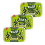 Dalan Glycerin Soap with Organic Olive Oil 100g (Pack of 3)