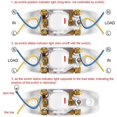 thumbnail image 3 of (white)lamp switch vintage 5pcs switch appliances Switches AC 250V 10A Inline on/Off Toggle Switch Feed Through Table Desk Lamp Cord Switch with LED Indicator, 3 of 5
