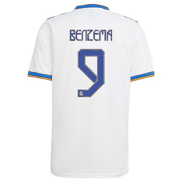 Camiseta Real Madrid 21-22 Local Número 9 Karim Benzema