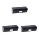 thumbnail image 2 of Ounissouiy Estuche de lápiz labial de cuero Caja de almacenamiento con espejo para monedero Negro Type1 NO1, 2 of 6