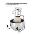 thumbnail image 4 of Outil de Rasage Durable Sans Rouille Brosse à Raser Accessoire de Soin de Barbe pour Mari Outil de Soin de Barbe pour Père, 4 of 8