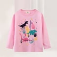 thumbnail image 2 of Pzocapte Cute Tops for Girls 10-12 Toddler Shirts Girls 3T Autumn Girl Long Sleeve T Shirt Children New Girls T Shirt Unlined Upper Garment of Children Long Sleeve Blouse 7 Year Old Girl Birthday, 2 of 7