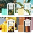 thumbnail image 3 of SCENTORINI Fondants de Cire Parfumés, Cubes de Cire de Soya pour Chauffe-Cire, Pluie Propre, Noix de Coco, Cuisine de Grand-Maman, Vin Rouge, Caramel, Petite Robe Noire, Ananas, Cuir Toscane, 2,5 oz (Lot de 8), 3 of 5