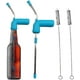 thumbnail image 1 of Beer Snorkel, Beer Bong, Beer Funnel, Beer Wine Dispenser with Cleaning Brush, for Beer Can Beer Bottle (Blue), 1 of 5