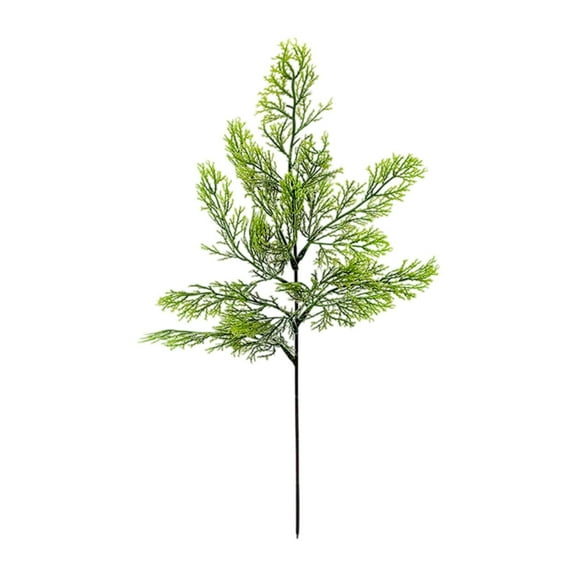 Artificial Pine Branches 1PCS Christmas Cedar Stems Artificial Cedar Branches Christmas Greenery Pine Picks for Wreath Craft DIY Home Kitchen Decorations
