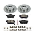 thumbnail image 3 of Power Stop Rear Stock Replacement Brake Pad and Rotor Kit KOE2391, 3 of 8