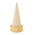 thumbnail image 3 of Soporte para anillos en forma de cono Sunnimix exhibición de joyería t beige, 3 of 8