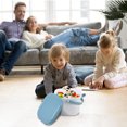 thumbnail image 3 of Toy Box Sturdy Storage Bin With Lid Large Toy Storage Organizer Building Blocks Storage Box, 3 of 8
