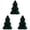 Green, variant on 3-4PC Paper Christmas Tree 3D Honeycomb Centerpiece Table Decorations Modern Accordion Folded Pop Up Ornaments for Home Office Kitchen Mantel Xmas Holiday Party Winter Festive Supplies