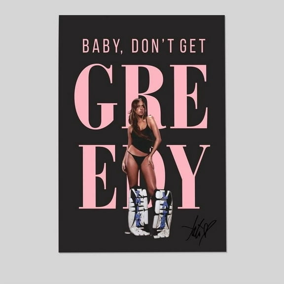 Tate McRae - Baby, Don't Get Greedy, Think Later Album Poster, Music Decor Size 24''x36''-Gategoo