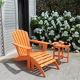 thumbnail image 6 of Portside 3-Piece Set Classic Adirondack Chair with Ottoman and Round Side Table, 6 of 8