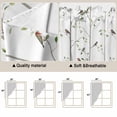 thumbnail image 5 of Sparrow Swag Valances for Windows, Kitchen Window Curtains Over Sink, Spring Birds on The Branches Vintage Country Window Treatment Curtains for Living Room/Bedroom Curtains 2 Panel Sets 36"x45", 5 of 8