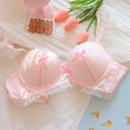thumbnail image 2 of MDUKONU Bras for Women Women's Super Soft Wireless Lightly Lined Comfort Bra Pink 34, 2 of 3