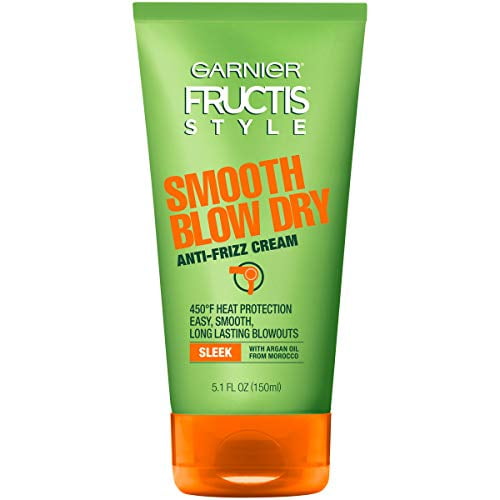Garnier Fructis Style Smooth Blow Dry Anti Frizz Cream 5.1 fl. oz. Walmart