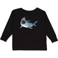 thumbnail image 3 of Inktastic Great White Shark Boys or Girls Long Sleeve Toddler T-Shirt, 3 of 5