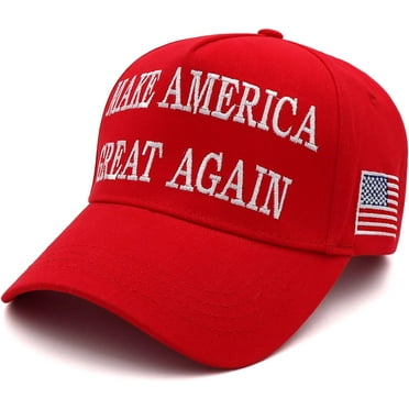 MAGA Hat Make America Great Again red Hat Donald Trump 2024 Baseball Cap USA Flag MAGA 45-47 President Hat