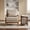 Camel, variant on LLappuil Accent Chair, Mid-Century Modern Reading Single Sofa Chair for Living Room Light Gray