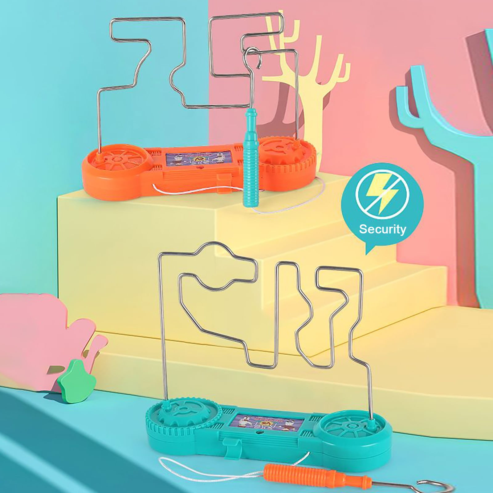Yoodudes Children Collision Electric Shock Toy Education TouchMaze Game Expanded Puzzle