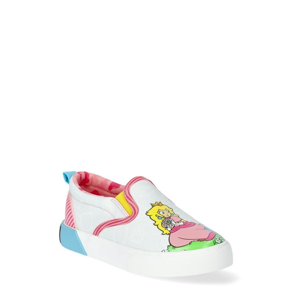 Super Mario Princess Peach Slip-On Twin Gore Sneakers