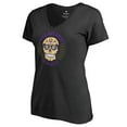 thumbnail image 2 of Women's Black Orlando City SC Hispanic Heritage Viva V-Neck T-Shirt, 2 of 3
