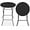 Black, variant on AEGFKD 32in Bar Height Folding Table, Round Indoor Outdoor Accessory for Patio, Backyard, Dining Room, Events w/Thick Table Top, Metal Frame, Locking Legs, 330lb Weight Capacity - Black